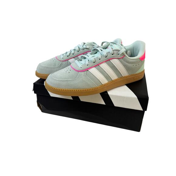 Adidas Breaknet Sleek J Sneakers Women’s 6 Mint Green - Picture 2 of 7